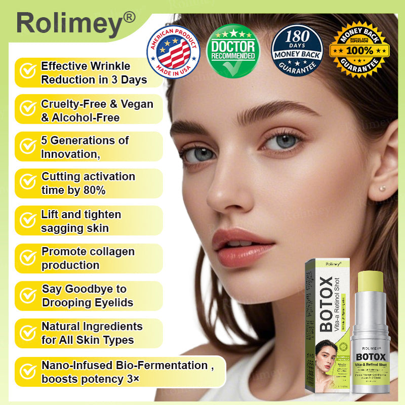👨‍⚕️✅Rolimey® Wrinkle-Lift Tightening stick