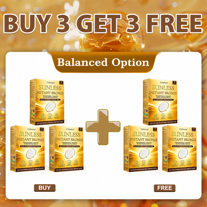 ☀️ Celsiora® 𝐒𝐮𝐧𝐥𝐞𝐬𝐬 𝐈𝐧𝐬𝐭𝐚𝐧𝐭 𝐁𝐫𝐨𝐧𝐳𝐞 𝐓𝐚𝐧𝐧𝐢𝐧𝐠 𝐌𝐢𝐜𝐫𝐨𝐧𝐞𝐞𝐝𝐥𝐞 𝐏𝐚𝐭𝐜𝐡