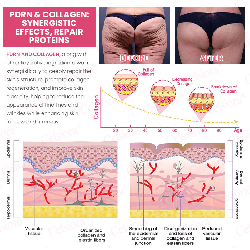 👩‍⚕️💙 💫Celsiora® PDRN + Collagen Wrinkle-Lift Tightening Serum Stick