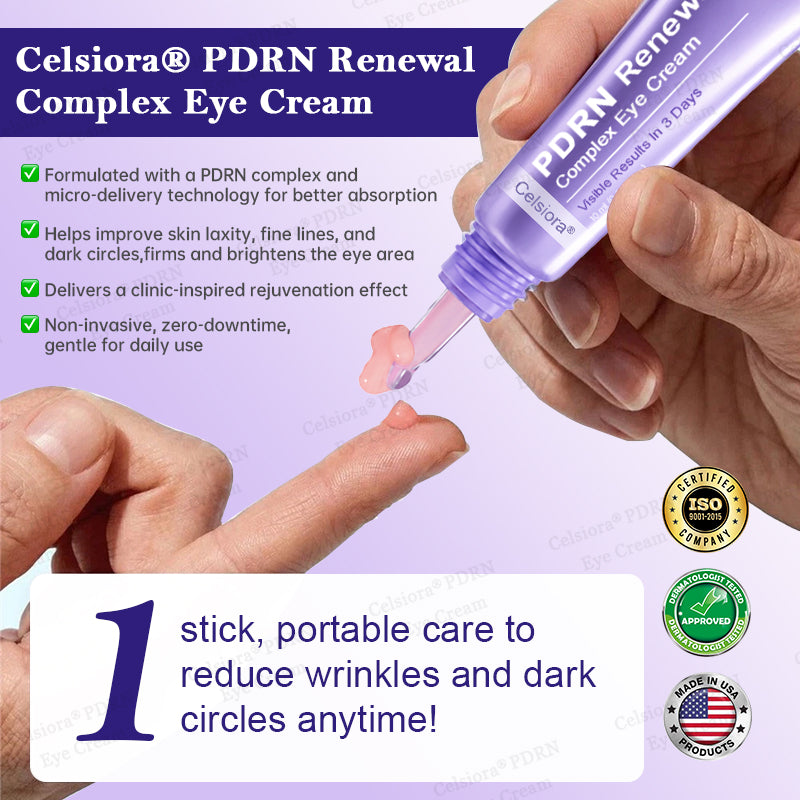 💄✨Celsiora® PDRN Renewal Complex Eye Cream | Wrinkles, Puffiness & Dark Circles