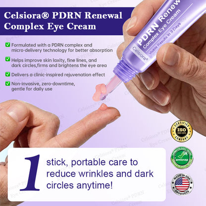 💄✨Celsiora® PDRN Renewal Complex Eye Cream | Wrinkles, Puffiness & Dark Circles