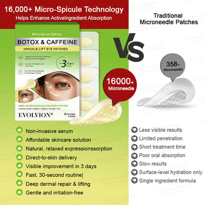 💗USA HOT SALES ✨Evolvion® Botox & Caffeine Wrinkle-Lift Eye Patches