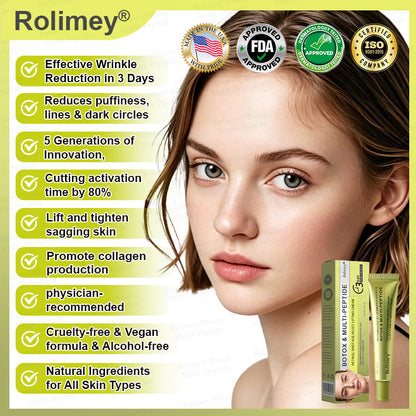 🏅🌿🎊Rolimey® Multi-Peptide Retinol Shot Wrinkle-Lift Cream