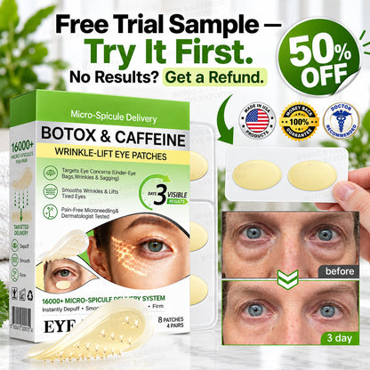 💗USA HOT SALES ✨Evolvion® Botox & Caffeine Wrinkle-Lift Eye Patches