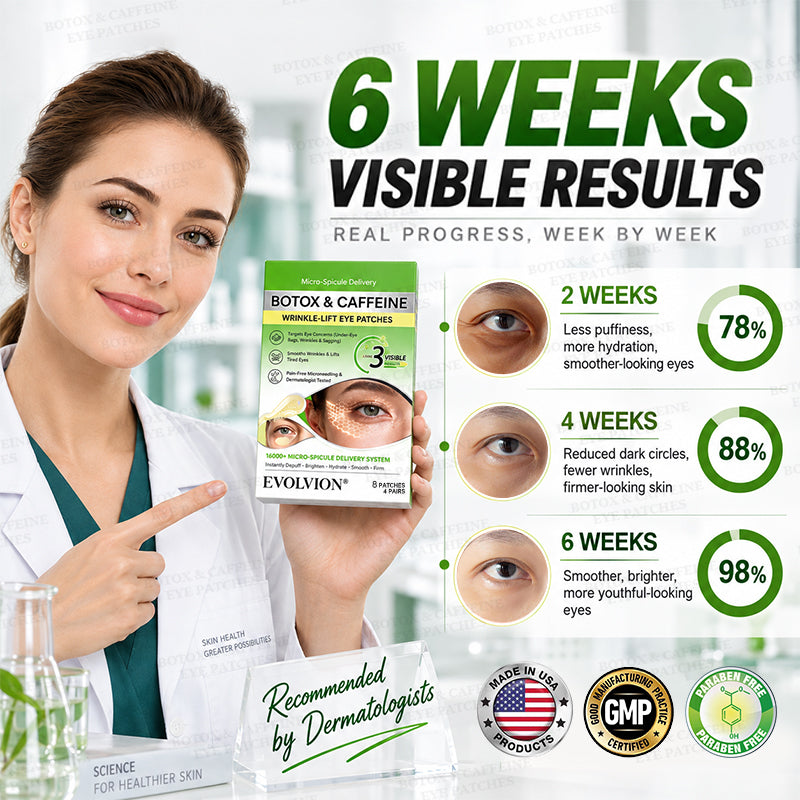 💗USA HOT SALES ✨Evolvion® Botox & Caffeine Wrinkle-Lift Eye Patches