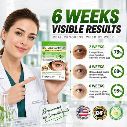 💗USA HOT SALES ✨Evolvion® Botox & Caffeine Wrinkle-Lift Eye Patches