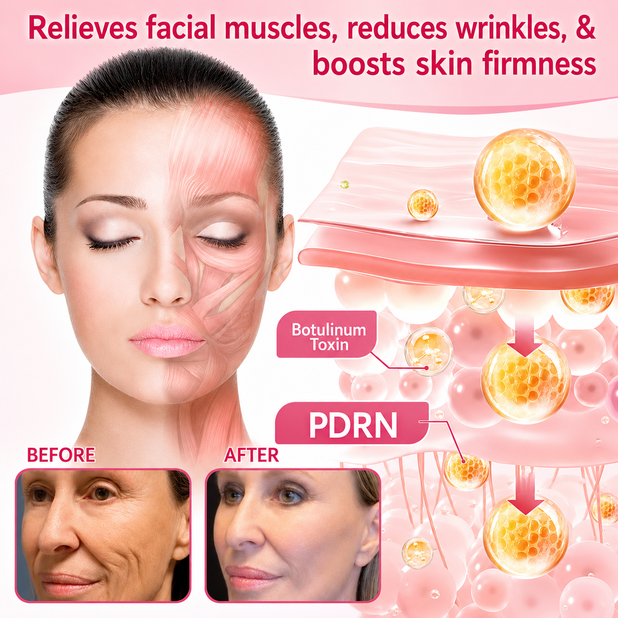 👩‍⚕️💙 💫Celsiora® PDRN + Collagen Wrinkle-Lift Tightening Serum Stick