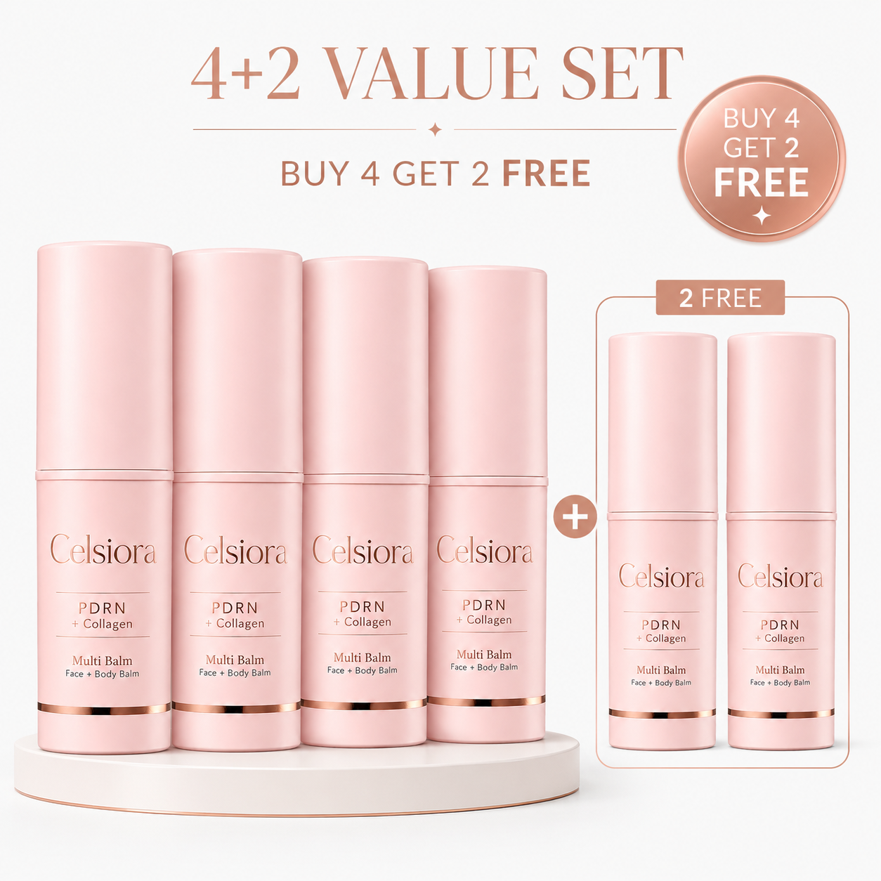 👩‍⚕️💙 💫Celsiora® PDRN + Collagen Wrinkle-Lift Tightening Serum Stick