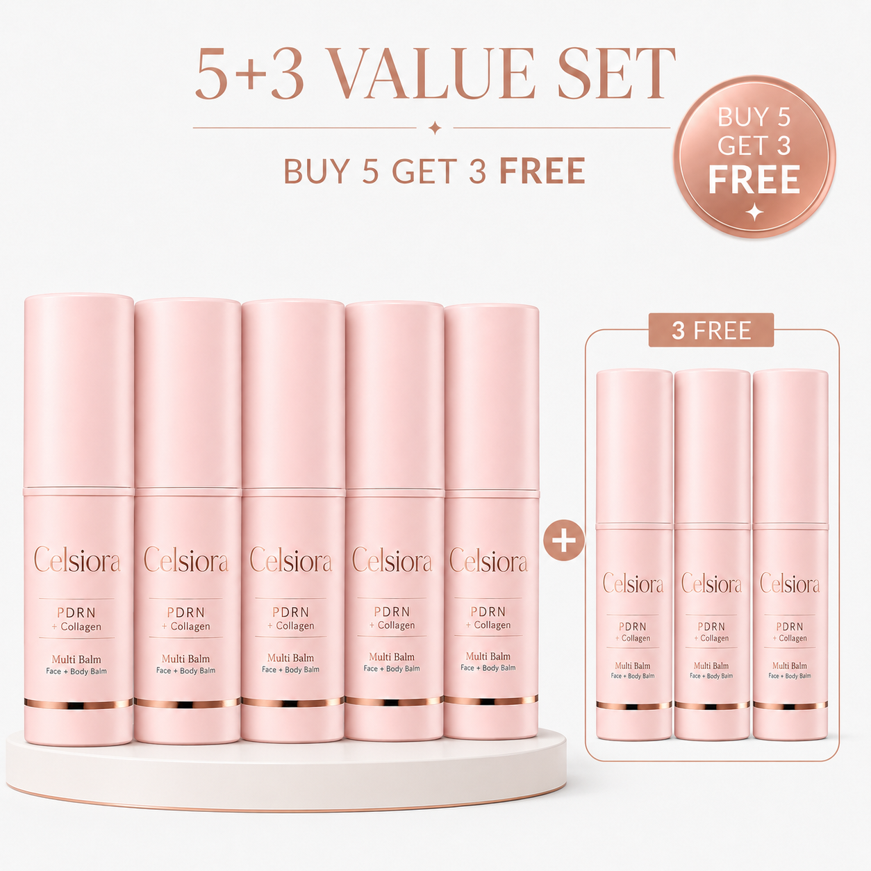 👩‍⚕️💙 💫Celsiora® PDRN + Collagen Wrinkle-Lift Tightening Serum Stick