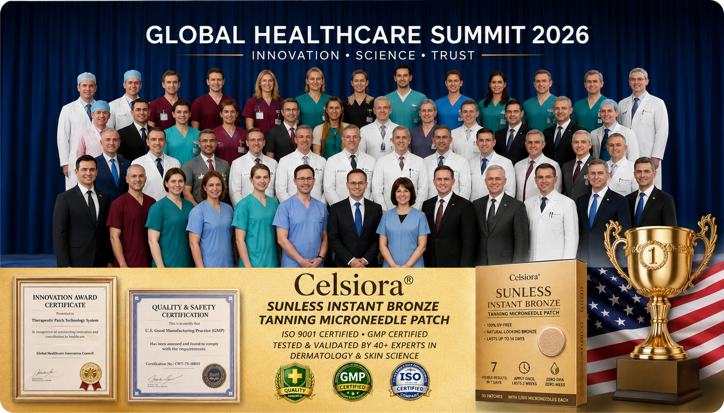 ☀️ Celsiora® 𝐒𝐮𝐧𝐥𝐞𝐬𝐬 𝐈𝐧𝐬𝐭𝐚𝐧𝐭 𝐁𝐫𝐨𝐧𝐳𝐞 𝐓𝐚𝐧𝐧𝐢𝐧𝐠 𝐌𝐢𝐜𝐫𝐨𝐧𝐞𝐞𝐝𝐥𝐞 𝐏𝐚𝐭𝐜𝐡
