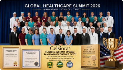 ☀️ Celsiora® 𝐒𝐮𝐧𝐥𝐞𝐬𝐬 𝐈𝐧𝐬𝐭𝐚𝐧𝐭 𝐁𝐫𝐨𝐧𝐳𝐞 𝐓𝐚𝐧𝐧𝐢𝐧𝐠 𝐌𝐢𝐜𝐫𝐨𝐧𝐞𝐞𝐝𝐥𝐞 𝐏𝐚𝐭𝐜𝐡