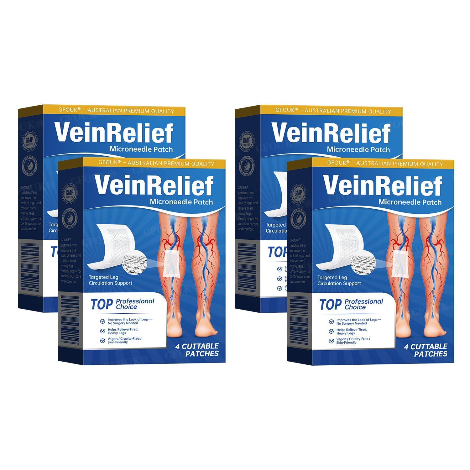 🔥4 boxes – Smooth out bulging hardened veins-＄63.97