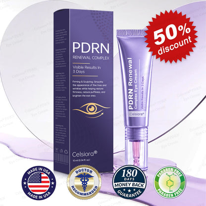 💄✨Celsiora® PDRN Renewal Complex Eye Cream | Wrinkles, Puffiness & Dark Circles