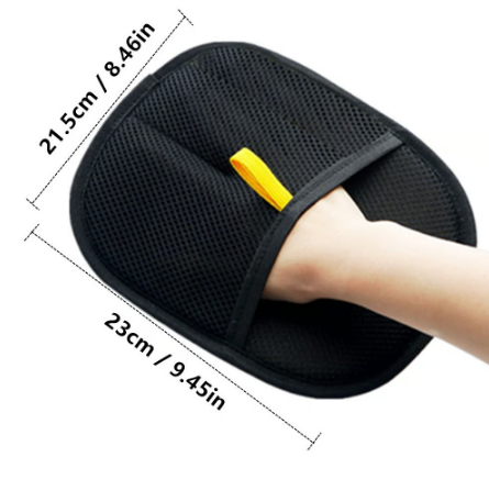 🔥Latest Technology🔥🐾🧤 Pet Hair Remover Electrostatic Gloves – Double-Sided Efficient & Washable Reusable